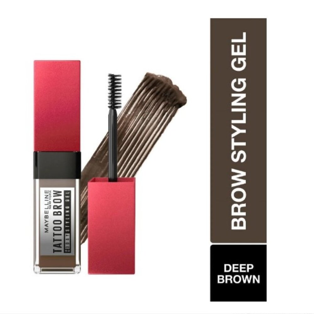 Maybelline Tattoo Studio Brow Styling Gel - Deep Brown